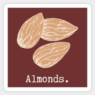 Almonds Sticker